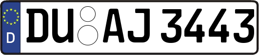 DU-AJ3443