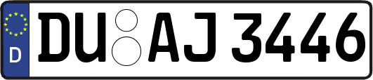 DU-AJ3446