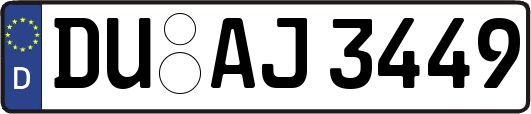 DU-AJ3449