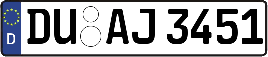 DU-AJ3451
