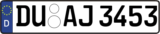 DU-AJ3453