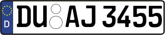 DU-AJ3455