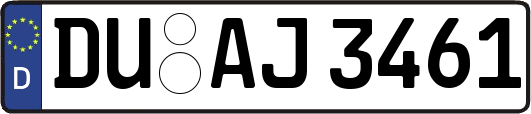 DU-AJ3461