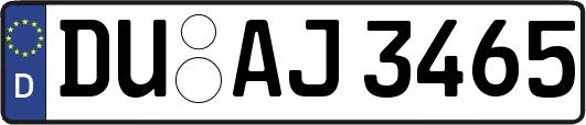 DU-AJ3465