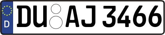 DU-AJ3466