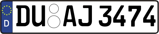 DU-AJ3474