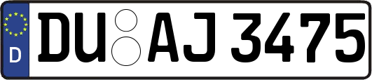 DU-AJ3475