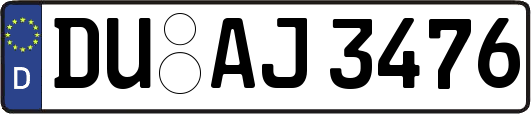 DU-AJ3476