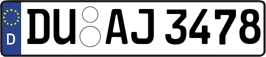 DU-AJ3478