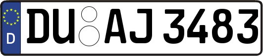 DU-AJ3483