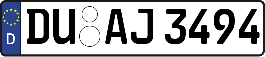DU-AJ3494