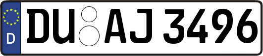 DU-AJ3496