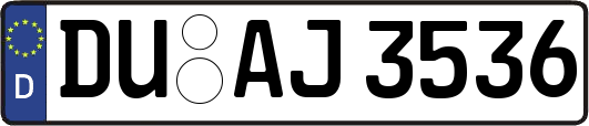DU-AJ3536