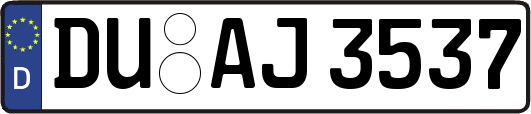 DU-AJ3537