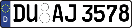 DU-AJ3578