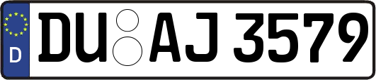 DU-AJ3579