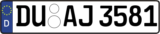 DU-AJ3581