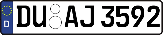 DU-AJ3592