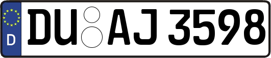DU-AJ3598