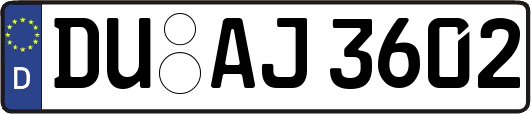DU-AJ3602