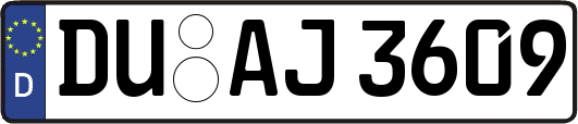 DU-AJ3609