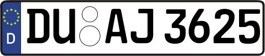 DU-AJ3625