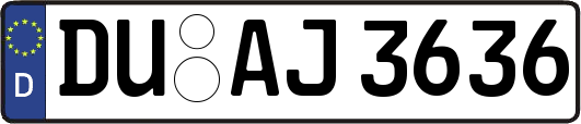 DU-AJ3636