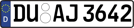DU-AJ3642