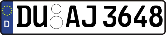 DU-AJ3648