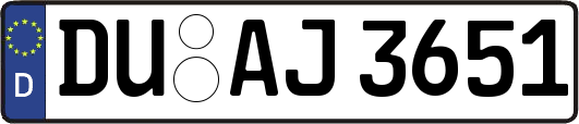 DU-AJ3651