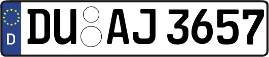 DU-AJ3657