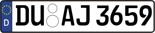 DU-AJ3659