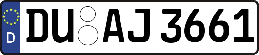 DU-AJ3661
