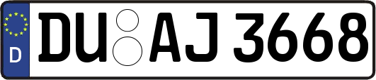 DU-AJ3668