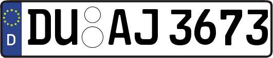 DU-AJ3673