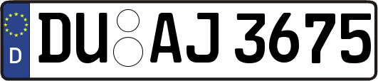 DU-AJ3675