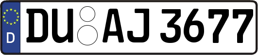 DU-AJ3677