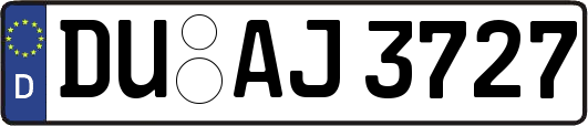 DU-AJ3727