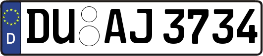 DU-AJ3734