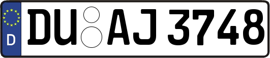 DU-AJ3748