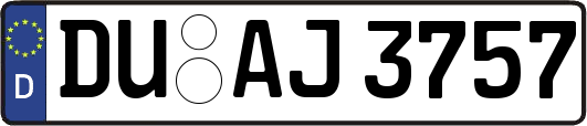 DU-AJ3757