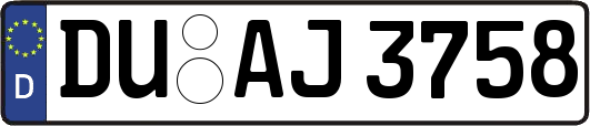 DU-AJ3758