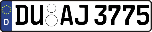 DU-AJ3775