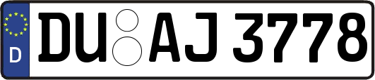 DU-AJ3778
