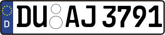 DU-AJ3791