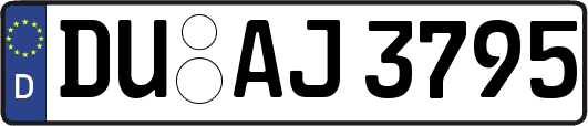 DU-AJ3795