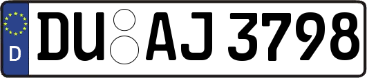 DU-AJ3798