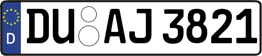 DU-AJ3821
