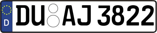 DU-AJ3822