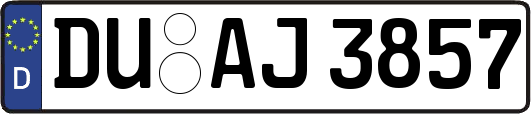 DU-AJ3857